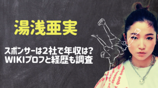 湯浅亜実スポンサー年収